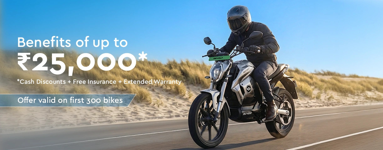 Revolt electric bike offer banner