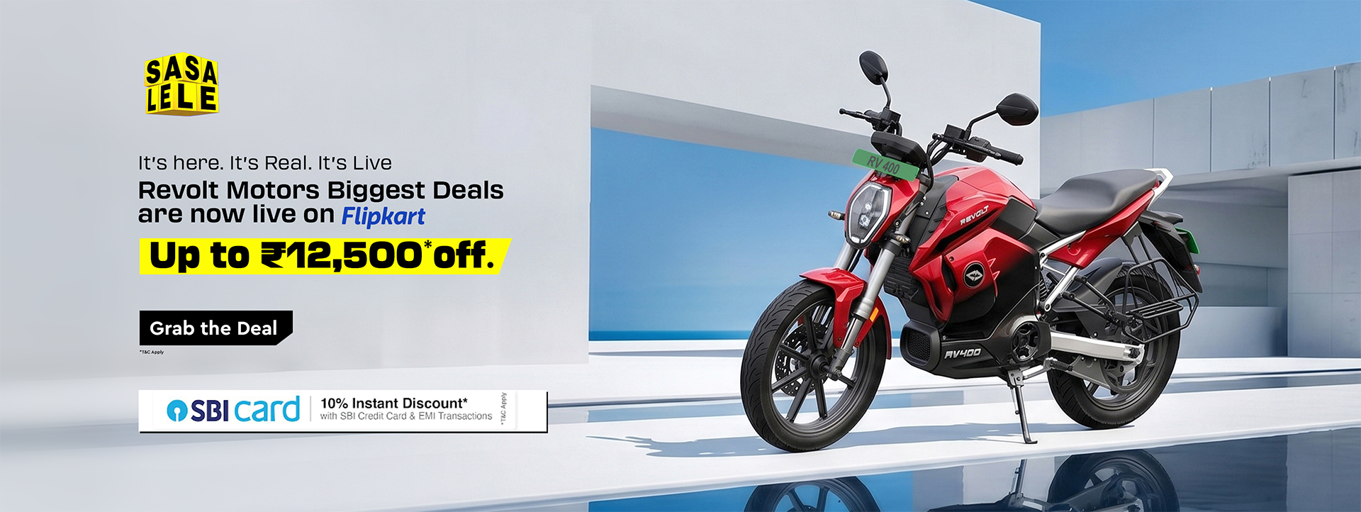 Revolt bike offer Khategaon